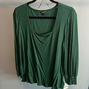 Nautica brand new with tags womens blouse. Emerald green in size XL.